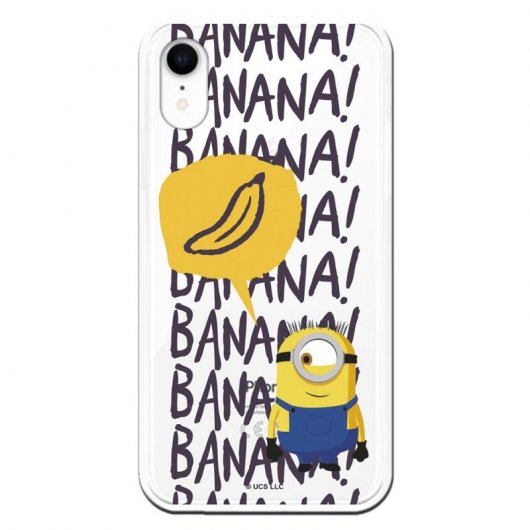 Funda Oficial de Universal Los Minions Banana para iPhone XR