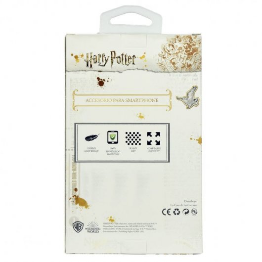 Funda para Oficial de Harry Potter Hufflepuff Escudo Silueta iPhone XR