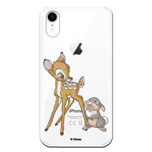 Funda Oficial de Disney Personajes Siluetas Bambi para iPhone XR