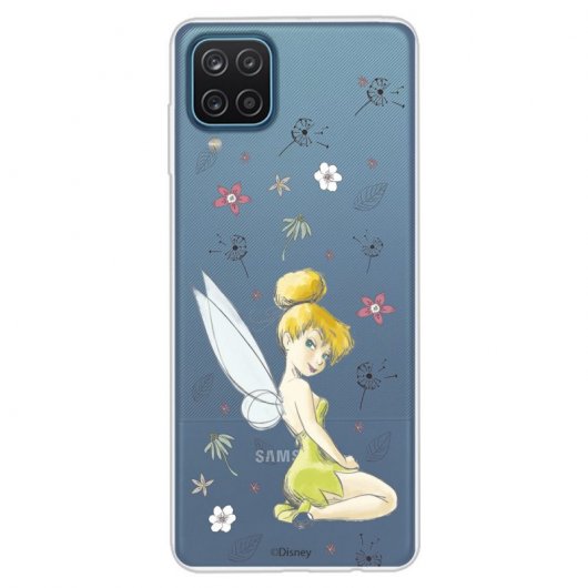 Funda Oficial de Disney Campanilla Silueta Transparente Peter Pan para Samsung Galaxy A12