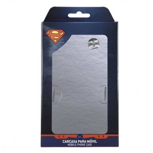 Funda Oficial de DC Comics Supergirl Escudo Transparente para Samsung Galaxy A12