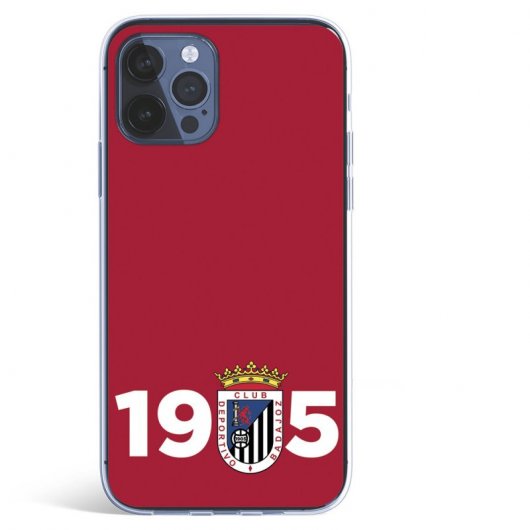 Funda del Badajoz 1905 Fondo Rojo Licencia Oficial Club Deportivo Badajoz para iPhone 12