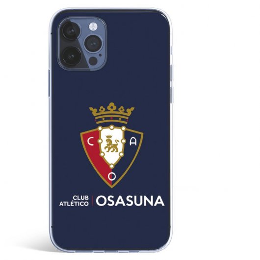 Funda del Osasuna Escudo Fondo Azul Licencia Oficial CA Osasuna  para iPhone 12
