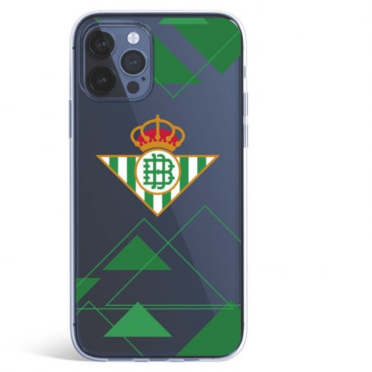 Funda del Betis Escudo Fondo transparente Licencia Oficial Real Betis Balompié para iPhone 12