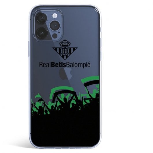 Funda del Betis Fondo Hinchada Bética Negro Licencia Oficial Real Betis Balompié para iPhone 12