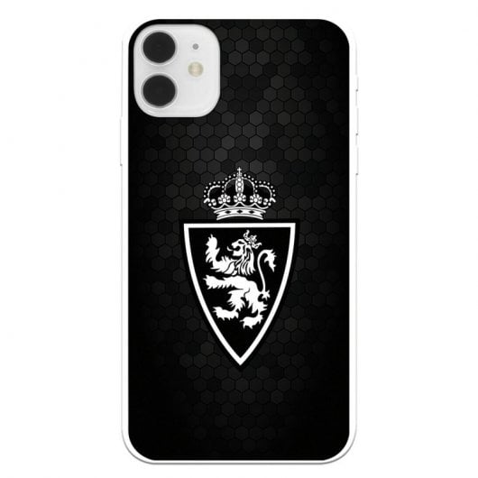 Funda Licencia Oficial Real Zaragoza Fondo Negro para iPhone 11