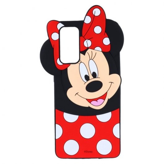 Funda Oficial Clásicos de Disney Minnie Silicona 3D Flexible para Samsung Galaxy S20 FE