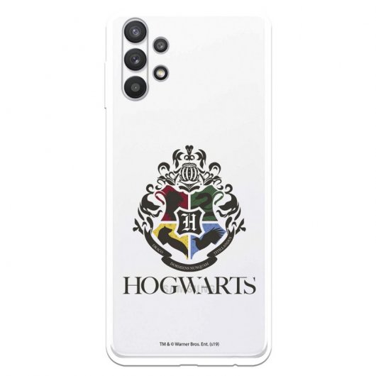 Funda Oficial de Harry Potter Hogwarts Escudo Transparente Harry Potter para Samsung Galaxy A32 5G