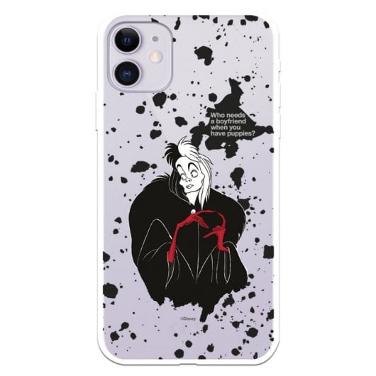 Funda Oficial de Disney Cruella Who Needs a Boyfriend Villanas Disney para iPhone 11