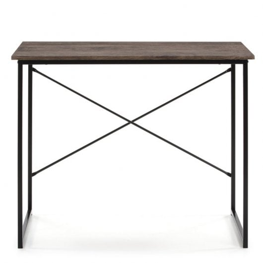 VS Venta-Stock Cáceres Mesa de Oficina 90x50x74cm Roble/Negro
