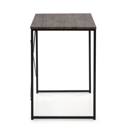 VS Venta-Stock Cáceres Mesa de Oficina 90x50x74cm Roble/Negro
