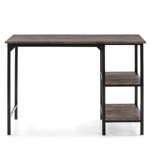 VS Venta-Stock Colón Mesa de Oficina 110x55x76cm Roble/Negro