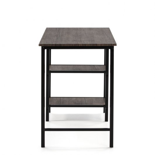 VS Venta-Stock Colón Mesa de Oficina 110x55x76cm Roble/Negro