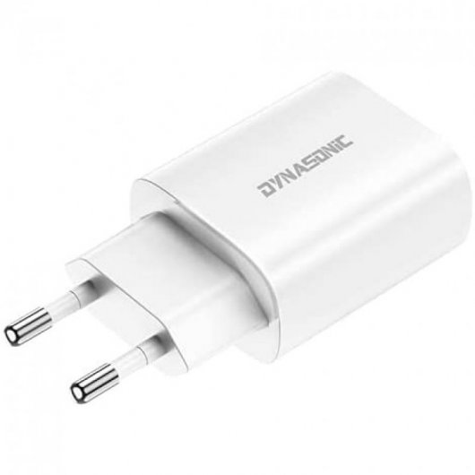 Chargeur Dynasonic USB-C 20W Blanc
