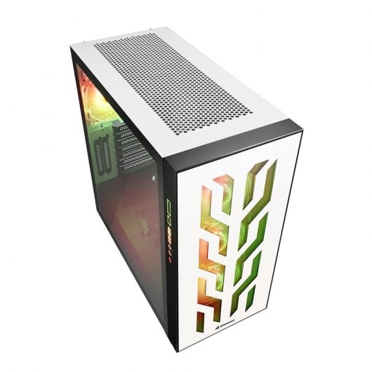 Sharkoon Elite Shark CA300T E-ATX Tempered Glass USB-C ARGB weiß