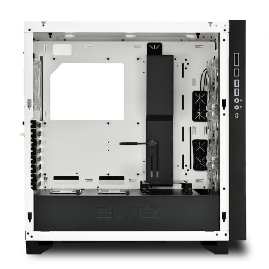 Sharkoon Elite Shark CA300T E-ATX Tempered Glass USB-C ARGB weiß