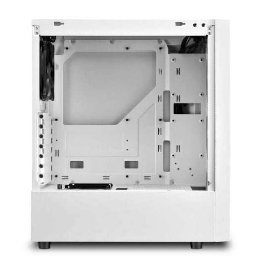Sharkoon RGB Slider ATX gehärtetes Glas USB 3.0 ARGB Weiß
