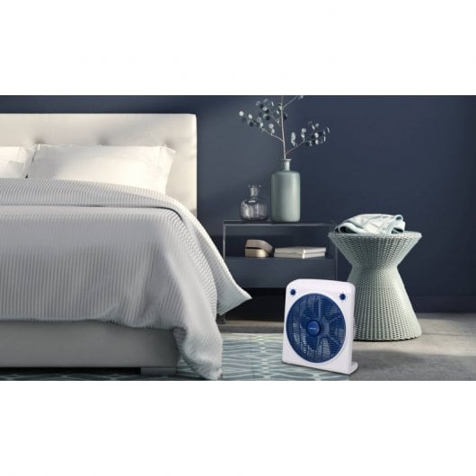 Ventilatore Blaupunkt Box 45W Bianco/Blu