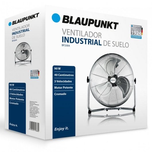 Blaupunkt Standventilator 90W Chrom