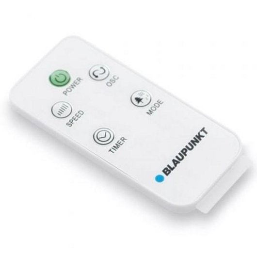 Blaupunkt Ventilateur sur pied avec commande 45 W Blanc