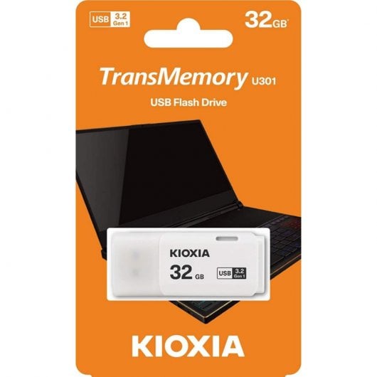Kioxia TransMemory U301 32GB USB 3.2 Blanco