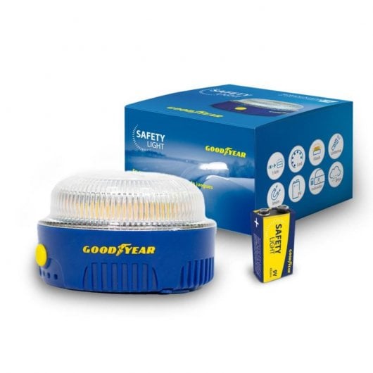 Goodyear Safety Light Luz de Emergencia V16 Base Imantada Homologada DGT