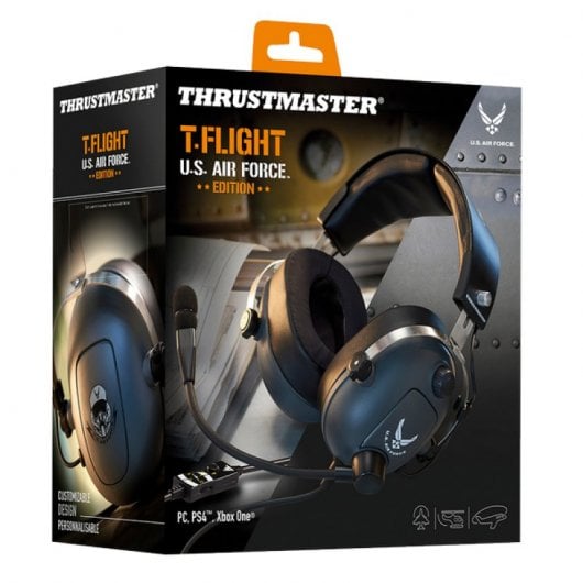 ThrustMaster T.Flight U.S. Air Force Edition Auriculares Gaming Negro