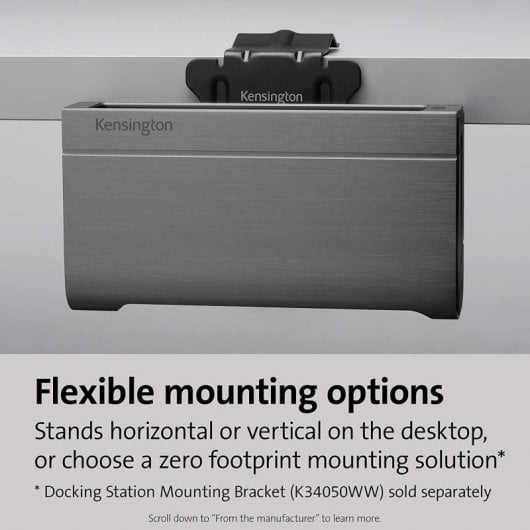 Kensington SD5600T Thunderbolt 3 Handy-Dockingstation Grau