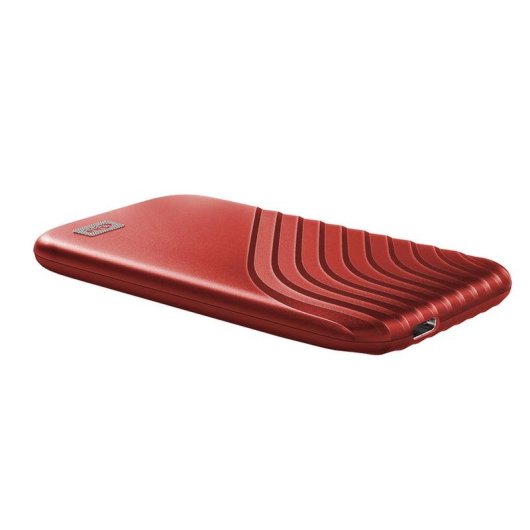 Festplatte Sandisk My Passport SSD 2TB USB-C 1050MB/s Rot