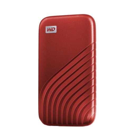 Festplatte Sandisk My Passport SSD 2TB USB-C 1050MB/s Rot