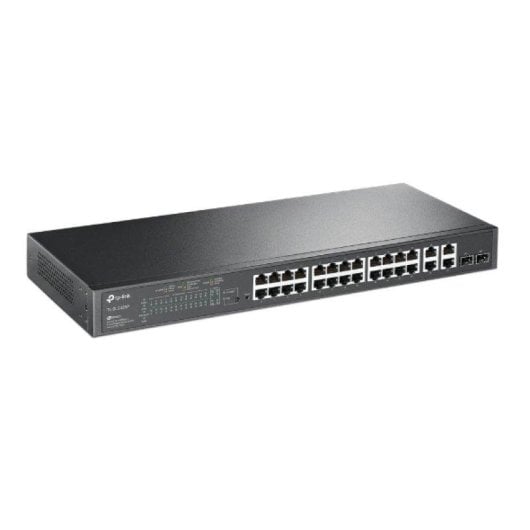 Switch TP-Link TL-SL2428P 24 Porte PoE+ Fast Ethernet Rack 1U Gestito