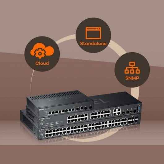 Zyxel GS2220-10HP Switch 10 Puertos Gigabit + 2 SFP