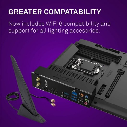 Placa Base NZXT N7 Z490 N7-Z49XT-B1 | PcComponentes.com