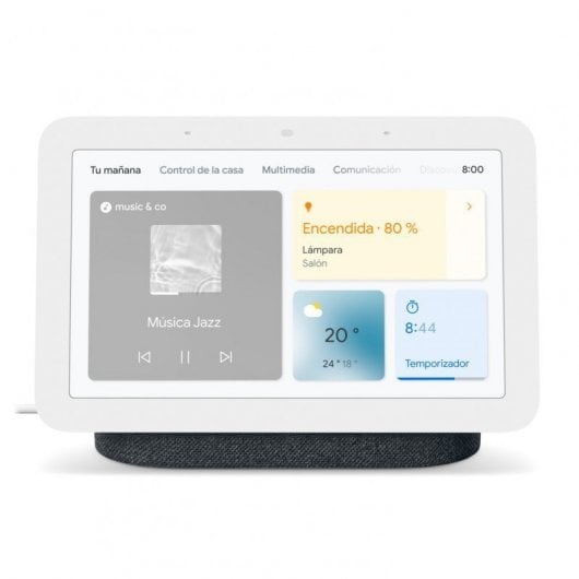 Google Pack Nest Hub 2º Generación Carbón + Chromecast 3