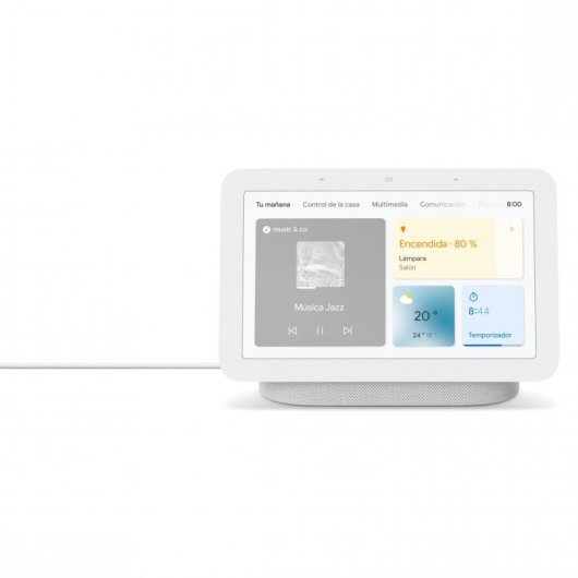 Google Pack Nest Hub 2º Generación Tiza + Chromecast 3