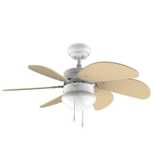 Ventilatore da soffitto Cecotec EnergySilence Aero 3600 Vision SunLight 50W luce 6 pale reversibili