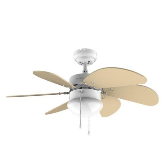 Ventilatore da soffitto Cecotec EnergySilence Aero 3600 Vision SunLight 50W luce 6 pale reversibili