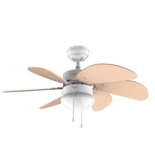 Ventilatore da soffitto Cecotec EnergySilence Aero 3600 Vision Orange 50W 6 pale reversibili luce integrata