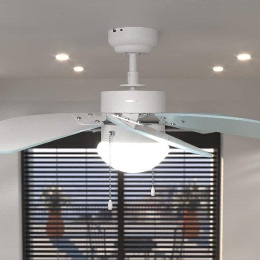 Ventilatore a soffitto Cecotec EnergySilence Aero 3600 Vision Sky 50W luce 6 pale reversibili
