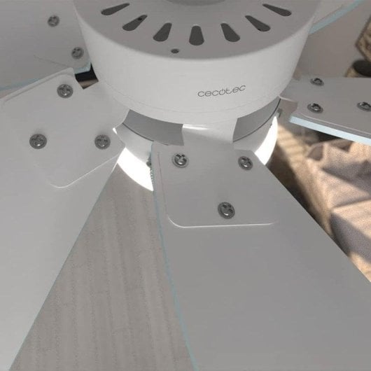Ventilatore a soffitto Cecotec EnergySilence Aero 3600 Vision Sky 50W luce 6 pale reversibili