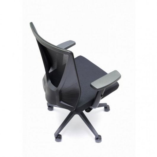 Chaise de bureau noire Euromof Tirana