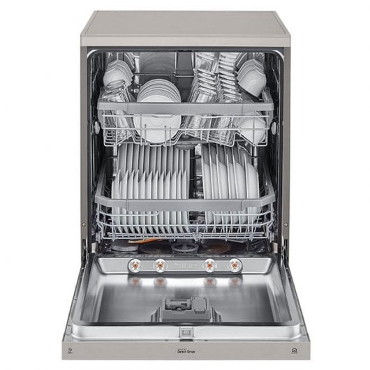 LG DF222FPS Lavavajillas Capacidad 14 Cubiertos E Acero Inoxidable