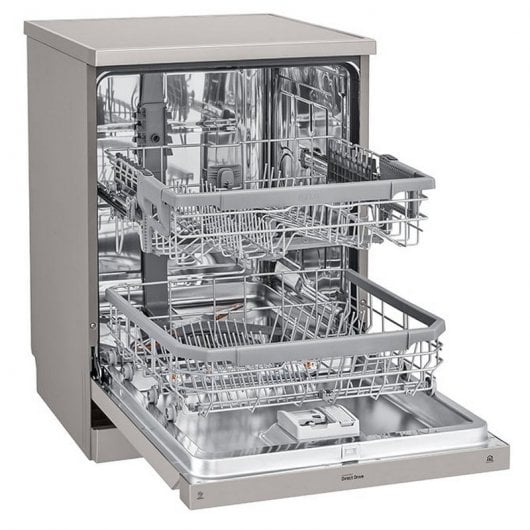 LG DF222FPS Lavavajillas Capacidad 14 Cubiertos E Acero Inoxidable
