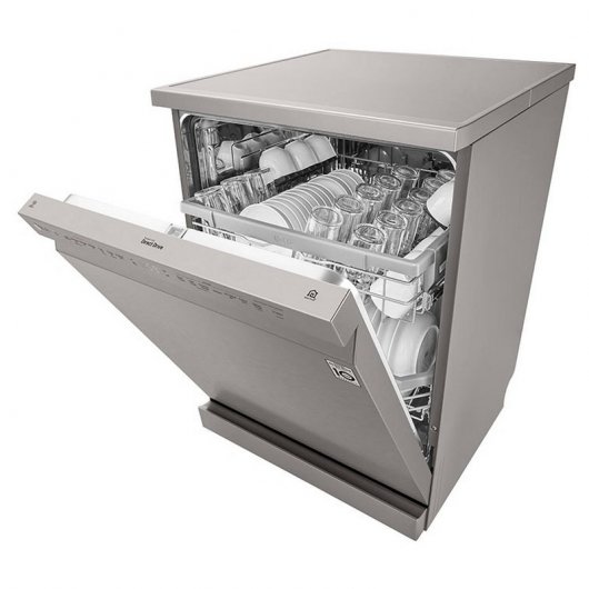 LG DF222FPS Lavavajillas Capacidad 14 Cubiertos E Acero Inoxidable