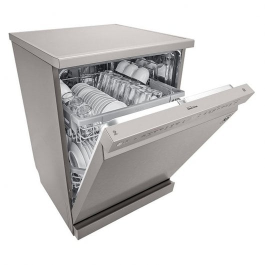 LG DF222FPS Lavavajillas Capacidad 14 Cubiertos E Acero Inoxidable