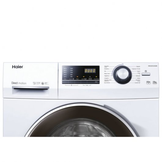 Haier HW100-B14636N-IB Lavadora de Carga Frontal 10kg A Blanca