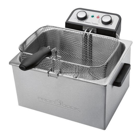 Friteuse ProfiCook PC-FR 1038 Double Compartiment 5L 3000W Fenêtre Inox