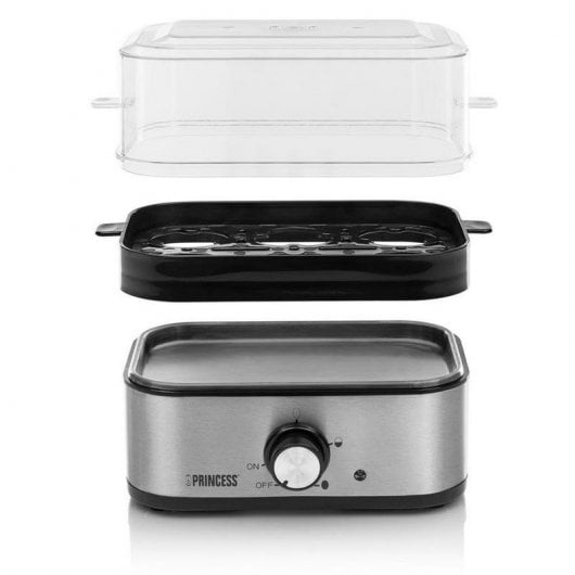 Princess 262041 Eierkocher für 6 Eier, 350 W