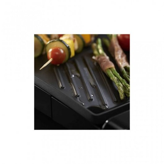 Russell Hobbs Maxicook Parrilla y Plancha Curvada 2200W Negro
