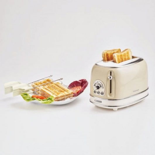 Ariete Vintage Toaster 2 Scheiben 810W Beige